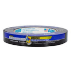 ABRO Blue Painters Tape: 18mm x 55M All Purpose Blue Tape, Temporary Labeling, Easy Tear, Clean Removal, Masking Tape Colored, DIY or Pro Use