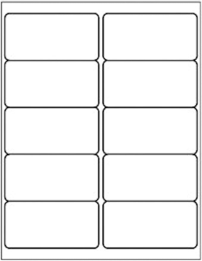 BESTEASY 10-UP Address Labels,/Address Mailing Labels 8000 Sheets Shipping Sticker Labels Compatible Laser/Ink Jet Shipping Labels(80000 Labels)