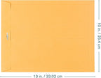 EnDoc 10 x 13 Clasp Envelopes – 100 Pack Brown Kraft Catalog Envelopes with Clasp Closure & Gummed Seal – 28lb Heavyweight Paper 10x13 inches Envelopes for Home, Office, Business, Legal or School