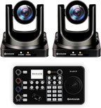 AVKANS 30X NDI PTZ Camera with HDMI SDI Video Outputs, Official NDI Products (20X NDI Camera Kits 2:1)