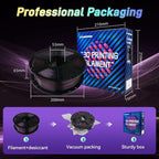 FLASHFORGE Chameleon Gradient Rapid PLA Filament Burnt Titanium & Abyssal Rede, High Flow Speedy Filament 1.75mm Max 500mm/s Fast Printing, Displays Shimmering Effects from Various Angles and Light