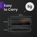 MMOMENT MK700 500GB USB 3.2 Gen2x1 Flash Drive, Read Speed up to 600MB/s, Write Speed up to 500MB/s, Thumb Drive