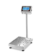 VisionTechShop TBWS-500 Washdown Stainless Steel Bench Scale, Lb/Kg/Oz Switchable, 500lb Capacity, 0.1lb Readability, NTEP Legal for Trade