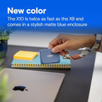 Crucial X10 8TB Portable SSD, Up to 2,100MB/s, USB 3.2 USB-C, External Solid State Drive, Compatible with Windows, Mac & Android, Durable Storage for Games, Photos & Files, Blue - CT8000X10SSD9-02