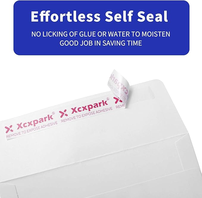 200 Qty Printable A6 Invitation Envelopes 4.75 x 6.5 Cards, Self Seal 120GSM white Paper Envelopes for Invitations, Papers, Photos, Documents, Wedding, Baby Shower, Easy to Seal and Peel