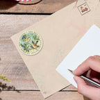 Colorful Images Botanical Brights Return Address Mailing Labels, Personalize with Name & Addresses, Set of 144 Self Adhesive, Easy Peel Flat Label Sheets, 1-½" Across, 4 Designs