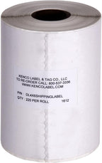 4" x 6" Compatible with Dymo® 4XL Postage Shipping Labels, Compatible with Dymo 1744907 (1 Roll - 220 Labels Per Roll) (12 Pack)