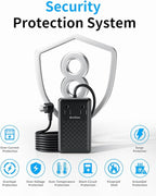 Charging Station 140W USB C Charger Block, Upgraded GaN III 8-in-1 Fast Charging Station Hub，PD 100W Laptop Charger Adapter Compatible with Compatible with MacBook Air/Pro,iPhone16/15,Galaxy S24 etc