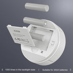 AVINIA Digital Kitchen Timers, Visual timers Large LED Display Magnetic Countdown Countup Timer for Classroom Cooking Fitness Baking Studying Teaching, Easy for Kids and Seniors White