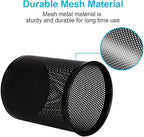 Comix Pen Holder Desk Organizer, Wire Mesh Pencil Cup with Foam Pad and Non-Slip Bottom Office Supplies Desk Accessories for Home Office School, 1 Pack