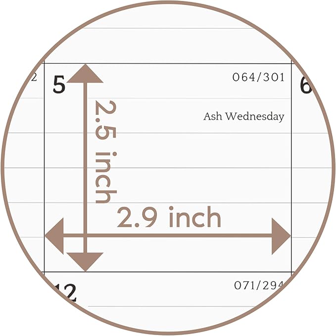 Cabbrix Desk Calendar 2025-2026 with Desktop Mat, Large Desk Pad Calendar 21" x 16-1/2" July 2025 to December 2026, Desk Blotter Calendar for Home School and Office, Apricot