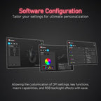 iRocks M31R Wireless Gaming Mouse, Triple Mode 2.4G/ Bluetooth/USB-C Detachable Cable Gaming Mouse, Kailh GM8.0 Mouse Switches, Advanced PixArt PAW3395 Optical Sensor, Up to 26,000 DPI - Pink