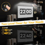 Adjustable LED Desk Lamp – Stepless Dimming & Color Temp Remote Control, Eye-Caring 4 Large Bright Light Souce for Home Office, Gooseneck, Clamp Base, 5 Lighting Modes for Reading, Computer, DIY