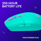 Logitech G305 Lightspeed Wireless Gaming Mouse + G733 Lightspeed Wireless Gaming Headset Bundle - Mint