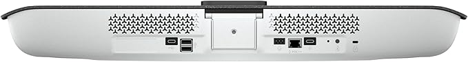 Poly Studio V12 – USB Video Bar for Small Rooms - 4K 20MP Camera, AI-Enhanced Audio, Noise Cancellation, Poly Lens Management - Microsoft Teams, Zoom & Google Meet Compatible - Thoughtfully Made