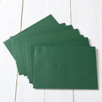 Wishop 100 Pack Dark Green A7 Envelopes Self-Adhesive 5x7 Envelopes for Invitations, 5x7 Greeting Cards