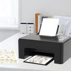 RBHK Sticker Paper, 8.5" x 11" Full Sheet Label Stickers Paper for Laser & Inkjet Printers (500 Sheets, 500 Labels)