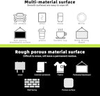 White Chalk Markers For Chalkboard, Liquid Chalk Markers Erasable 5 Variety Pack - 1mm Ultra Fine Tip, 3mm Fine Tip, 6mm Medium, 10mm Bold, 15mm Jumbo For Blackboard, Car Window, Signs, Glass, Bistro