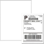 30 Full Sheets Sticker Paper for Laser & Ink Jet Printers, 8.5" x 11" Full Sheet Address Shipping Labels