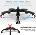 Office Chair, Ergonomic Desk Chair with Adjustable Lumbar Support, High Back Mesh Computer Chair with Heavy Duty Metal Base, Executive Chair for Home Office