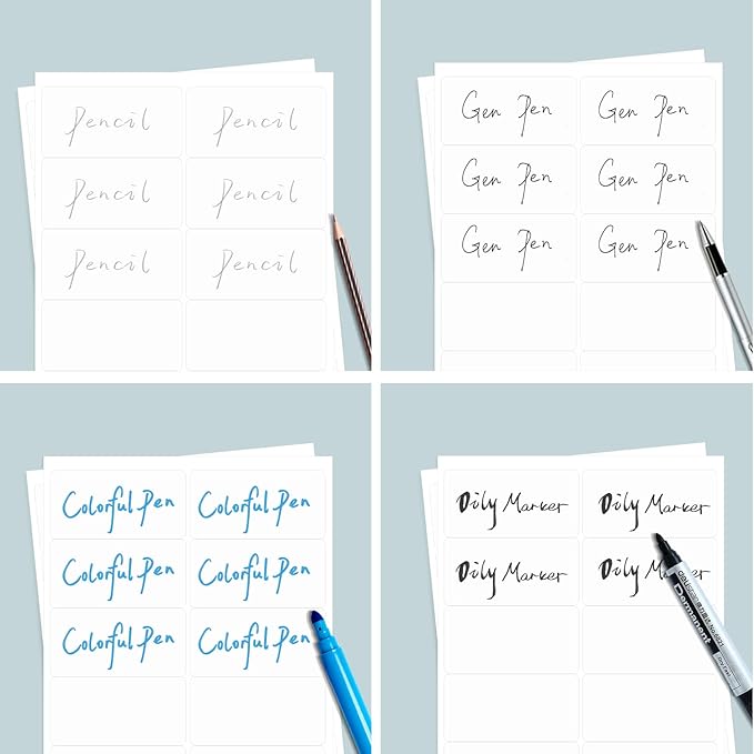 2"×4" shipping labels 300 labels sticker paper for Laser/Ink Jet Printer mailing labels 8.5"×11" white 10 per sheet