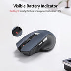 acer Wireless Mouse for Laptop, 2.4GHz Computer Mouse 3 Adjustable DPI Office Cordless USB Mice with USBA Receiver, 6 Buttons, 1600 DPI, Medium to Large Sized Hands Compatible with PC, Laptop, Desktop