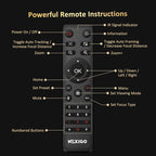 NexiGo PTZ Camera 20X Optical Zoom with PoE HDMI/3G-SDI/USB/LAN IP Streaming Outputs, Auto AI Tracking for Video Conferencing Live Streaming Meeting Church Services Worship Skype Zoom Teams OBS