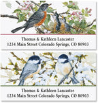 Colorful Images Garden Friends Birds Return Address Mailing Labels, Personalize with Name & Addresses, Set of 144 Self Adhesive, Easy Peel Flat Label Sheets, 1 ⅛ x 2 ¼”, 6 Designs