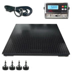 Liberty LS-700-4X6 Heavy Duty General Purpose Floor Scale | 48" x 72" | Capacity of 10,000 lbs x 2 lb + Black