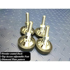 SellEton Non-NTEP Floor Scales, Accurate Pallet Scales with Smart Digital Indicator for Warehouse Shipping and Heavy Duty Industrial Weighing (84"x84", 5000 lb x 1 lb)