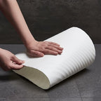 Bathroom Trash Can 1.8 Gallon Waste Basket 2 Pack Small Garbage Can for Toilet Office Bedroom, White