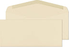EnDoc #9 Colored Envelopes - 100 Pack - Cream Pastel Color 3 7/8 x 8 7/8 envelope, Letter Size, For Home, Offices, Holiday, Invoices and Mailings
