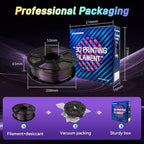 FLASHFORGE Chameleon Rapid PLA Filament 1.75mm Abyssal Purple, PLA Color Shift High Flow Speedy 3D Printer Filament, Max 500mm/s Fast Printing, Display Shimmering Effects from Various Angles and Light