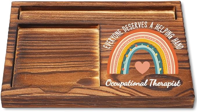 Occupational Therapist Sticky Note Holder, Occupational Therapist Appreciation Gifts, Thank You Gifts for Occupational Therapist, OT Office Decor Self-Stick Note Pad Holders YB379
