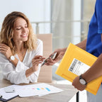 UCGOU Kraft Bubble Mailers 10.5x16 Inch 25 Pack Usable Size 10.5x15 Yellow Padded Envelopes #5 Large Mailing Packages Self Sealing Tear Resistant Boutique Bulk Mail Shipping Bags for Book and More