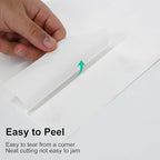 L LIKED 30 Sheets 5.5 x 8.5 Inches Shipping Address Labels for Laser/Ink Jet Printer - 30 Sheets