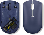Lenovo 540 Wireless Computer Mouse for PC, Laptop, Computer with Windows or Chrome OS - 2.4 GHz USB-C Wireless Pairing Receiver - Compact Size - 18-Months Battery Life - Ambidextrous -Abyss Blue