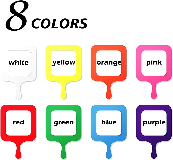 SMOOTHERPRO Liquid Chalk Marker Set 8 Colors 6mm Hightlight Blackboard Colorful Markers for Store Promotion, Menu Board, Art Decoration, Advertisement, Chalkboard (Multicolor)