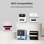 Phomemo M220 Labels,3 Rolls Self-Adhesive Stickers, 2.36'' x 1.57'' Compatible with Phomemo M220/M250/M260/M221/M200 Label Maker, for Office,Warehouse,Address,Mailing,Price Tag,180Pcs /Roll