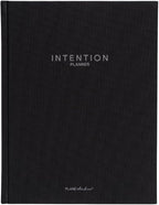 Pland Studio 90-Day Planner – Undated Daily Goal Journal for Men & Women | Charcoal Onyx Hardcover with Habit Tracker, Vision Board, Gratitude Prompts & Flat Lay Binding | Productivity & Mindfulness Notebook