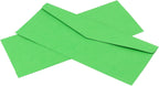 SHEUTSAN 500 Pack 9.5 x 4 Inch Green envelopes, Greeting Card Envelopes, Standard V Flap Business Mailing Envelopes for Greeting Cards, Invitations, Mailing