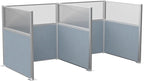 Versare Hush Panel Cubicle Kit | Workstation Partition Walls | Sound Dampening Cubicle Walls | Partitions for Desks