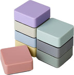 Ddaowanx Dry Erase Erasers, 2"x2",8 Pcs Aesthetics Magnetic Mini Eraser for Refrigerator Whiteboard,Classroom Teacher Supplies (8 Pack/ 8 Color)