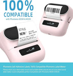 Phomemo 2.36" x 3.14" Multipurpose Labels, Thermal Sticker Label, Premium Adhesive,Compatible with M220 M250 M260 M221 M200 Printer for Logo Design, QR Code, Name Tag, Inventory, 3 Rolls