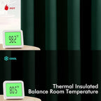 MIULEE Hunter Green Blackout Curtains for Bedroom Living Room 90 Inches Long 2 Panels, Thermal Insulated Room Darkening Drapes Solid Grommet Top Noise Reduction Emerald Green Curtains 40x90 Inch