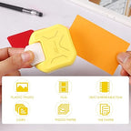 LOONENG 3 Way Chamfer Corner Punch, 3 in 1 Craft Paper Corner Cutter for Paper Crafts, Laminate, Cardstock, Business Card, DIY Projects, Photo, Card Making and Scrapbooking