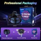 FLASHFORGE Chameleon Gradient Rapid PLA Filament Burnt Titanium & Nebula Purple, High Flow Speedy Filament 1.75mm Max 500mm/s Fast Printing, Displays Shimmering Effects from Various Angles and Light