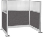 Versare Pre-Configured Hush Panel Electric Cubicle | Workstation Divider Walls | Cubicle Privacy Panels | Office Partition Walls
