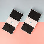 Ddaowanx Dry Erase Erasers, 2"x2",Soft Grip Magnetic Mini Eraser for Refrigerator Whiteboard,Classroom Teacher Supplies(8 Pack/Black)