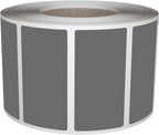 Royal Green Rectangular Color Coding Sticker Roll - Write On Labels for Folders, Organizing & More, 1.57" x 0.75" Stickers to Write On Name Tags for Office Supplies & Organization, 500-Pack (Grey).